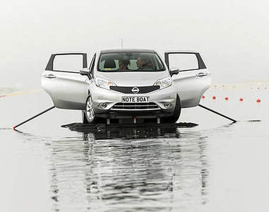 真的沒問題?《Nissan Note Boat》小心車船族出沒