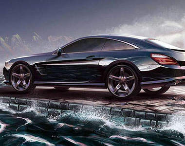 性感依舊《賓士SL-Class》上空尤物變身翹臀旅行車~