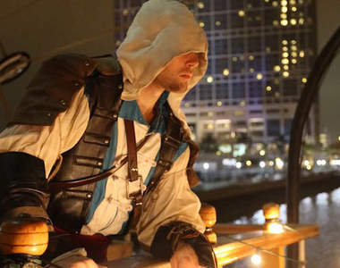 《刺客教條4：黑旗》真人版跑酷宣傳　Abstergo公司內部公開