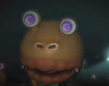 《皮克敏3》第一人稱視角看到的怪物...塊陶啊～