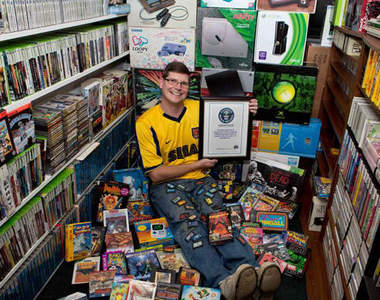 收藏10607款遊戲的金氏世界紀錄強者　根本是遊戲博物館...