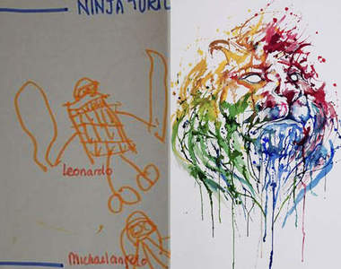 《堅持畫家》趴兔～這次要看到藝術家Marc Allante Art的進步了～