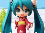 夏天到了《黏土人》初音浴衣登場 夏天到了《黏土人》初音浴衣登場