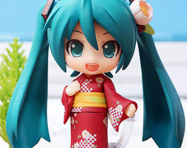夏天到了《黏土人》初音浴衣登場