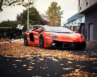 超殺《Lamborghini Aventador》大牛不改怎麼夠氣勢?