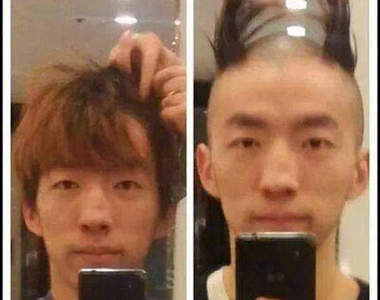 韓《甲蟲哥》頭髮剪這樣不會涼颼颼的嗎......