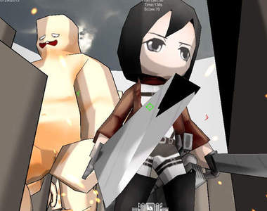 《巨人的獵手》驅逐巨人網頁遊戲　鍵盤調查兵團真的不好當...