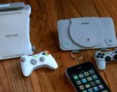 超想要《遊戲主機哀鳳保護套》打Game必備毛毛保護套