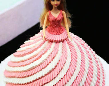 《芭比娃娃蛋糕》人家會捨不得吃啦～