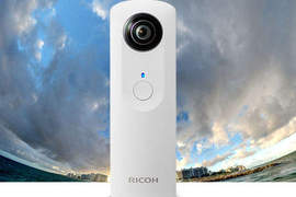 理光Ricoh Theta 360度全景相機 拍照也要無死角~(喀擦!) 理光Ricoh Theta 360度全景相機 拍照也要無死角~(喀擦!)
