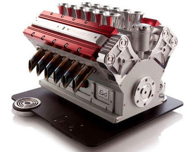 《V12 引擎咖啡機》  這樣拿來泡的咖啡有沒有比較濃呢~wwww