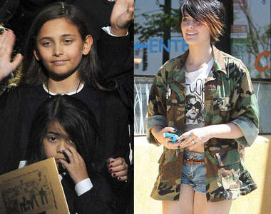 麥可傑克森大女兒Paris Jackson 黑色短髮好青春~