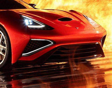 火辣辣《Icona Vulcano》超跑新同學現身上海車展～