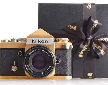 限量金色版Nikon F2單眼  連相機也走起黃金炫風
