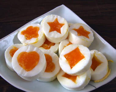 《不可思議的水煮蛋》蛋黃是愛心耶 ♥