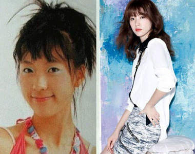 《韓孝珠的青澀照》小時候就是氣質美人啦~