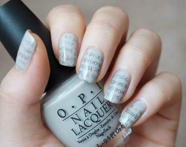 指彩系列《報紙轉印》可千萬別拿社會版XDDD