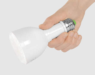 無敵《二合一燈泡手電筒》乖乖～以後停電再也不用怕惹