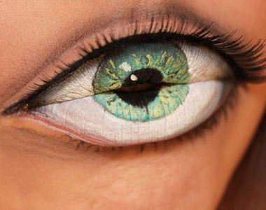 超真實《眼唇妝》~這到底是眼睛還是嘴巴啊？