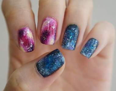 指彩系列《粉紅銀河系》以後咬指甲都能咬碎一顆土星