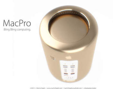 金色版蘋果Mac Pro桌機   你也想要收藏一台嗎(?)