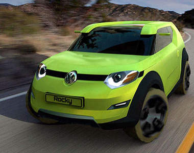 《VW Rocky概念車》洛基化身霸氣時尚小休旅？