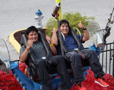 火速飛天(Sling Shot)人們被高速拋向天空的驚悚表情