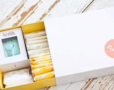 《衛生棉月送服務》讓女生月月安心的好服務^∇^