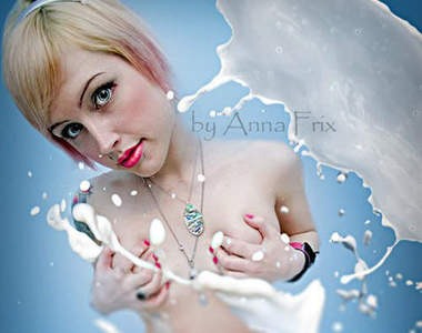 牛奶麻豆女郎月曆　盡情噴灑自己的牛奶～身體不能留白（唱）