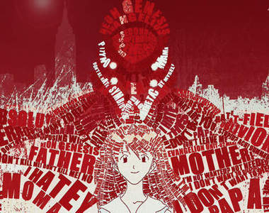 《文字畫圖》全都是用字母排列起來的畫作