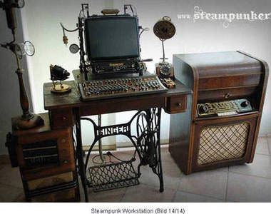 超復古《蒸氣電腦桌機》  帶你走入時光隧道的懷舊FU