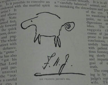 《閉眼畫小豬》Twitter流行中　你也想來挑戰看看嗎（閉眼找筆）