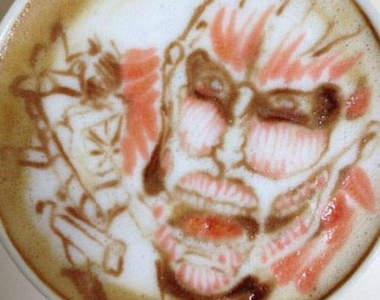 《彩色拿鐵拉花》上了色讓我更難動手了啦≧□≦