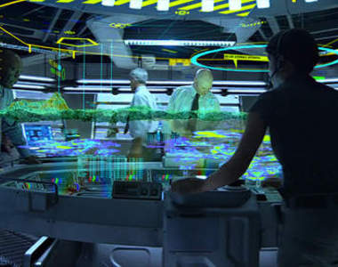 老外展示《3D虛擬平板》就像科幻電影一樣酷炫～