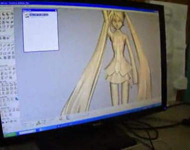 《3D打印初音》以後可以在家裡印3D初音了?