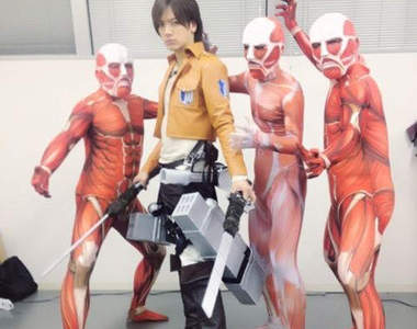 《DAIGO艾倫》♥萬聖節限定真人版進擊的巨人～