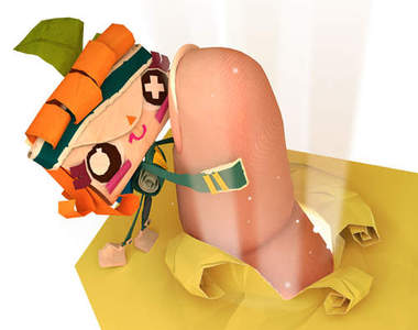 《Tearaway》可愛的冒險遊戲躍然紙上(撕)
