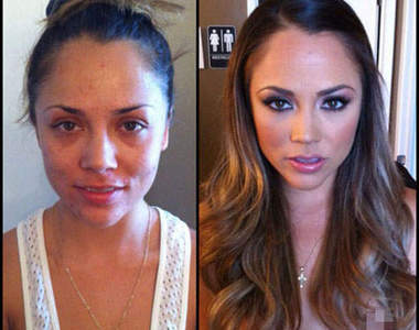 謎片都是騙人的?女優上妝前後大比較(趴兔)