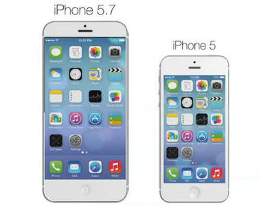 進擊版5.7吋iPhone巨無霸手機　總有一天等到你～（指）