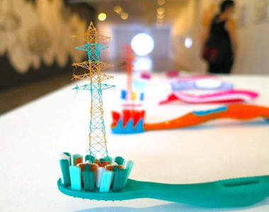 微型《纖維藝術》~ 毛巾也能成為小型遊樂場