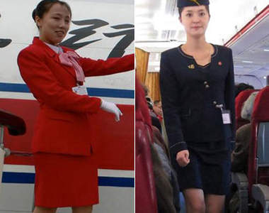 北韓《高麗航空》換制服　飛機餐進化完換空姐了？！