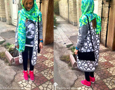 《伊朗婦女街拍》就算蓋頭蓋臉也可以超好看(❛◡❛✿)