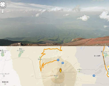 滑鼠鍵盤裝備好～準備用Google街景攻頂「日本富士山」啦～(鬥志)