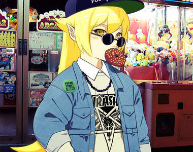 《動漫人物在街頭》時尚街頭穿搭風