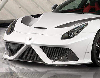 Mansory改造《法拉利F12 Berlinetta》白馬王子秀肌肉~