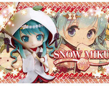 《雪初音》郵票明信片組~誰要寄張給我呢?