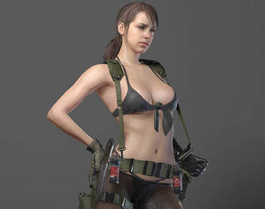 《潛龍諜影5》性感女大兵穿這樣作戰真的歹就捕?(掩鼻)