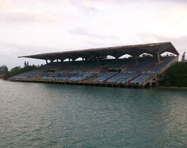 邁阿密水上體育館　廢棄之後成為了塗鴉藝術家的天堂