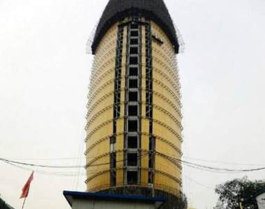 人民日報大樓新貌「土豪金」　已經沒有什麼可以阻擋它了......>///<