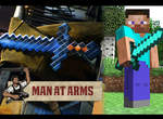 《真實Minecraft鑽石劍》當然不是用鑽石作的XD 《真實Minecraft鑽石劍》當然不是用鑽石作的XD